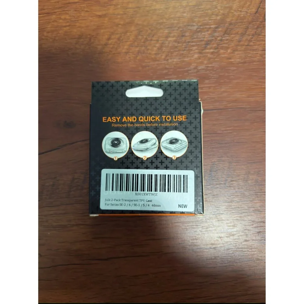 Apple Watch Protector Clear Case 40mm Case 2 Pack